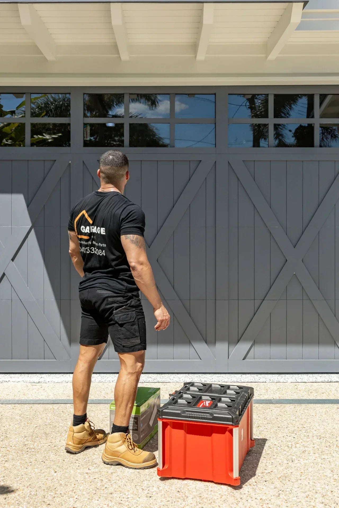 Can you replace just one panel on your garage door?